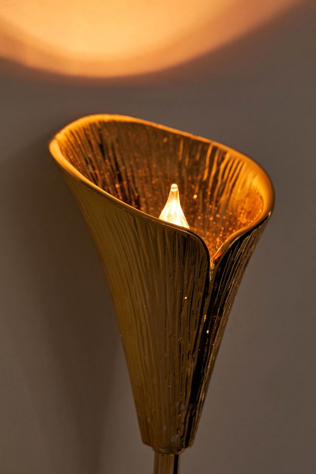 Calla Lily Metal Sconce #3