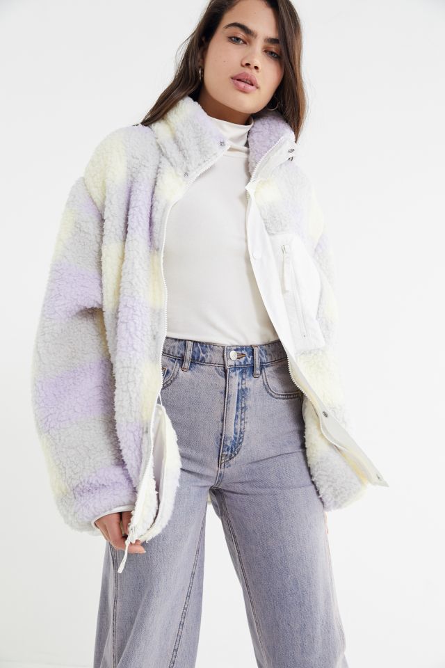UO Laura Fleece Zip-Front Jacket #3