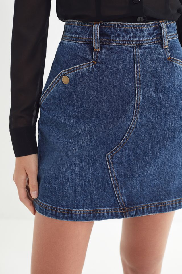 UO Longhorn A-Line Skirt | Urban Outfitters