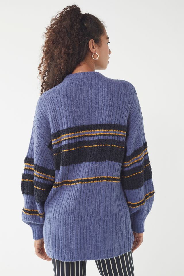 UO Snuggle Up Striped Tunic Sweater #2