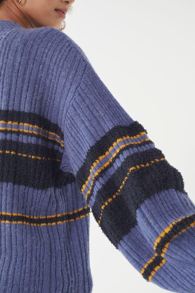 UO Snuggle Up Striped Tunic Sweater #3