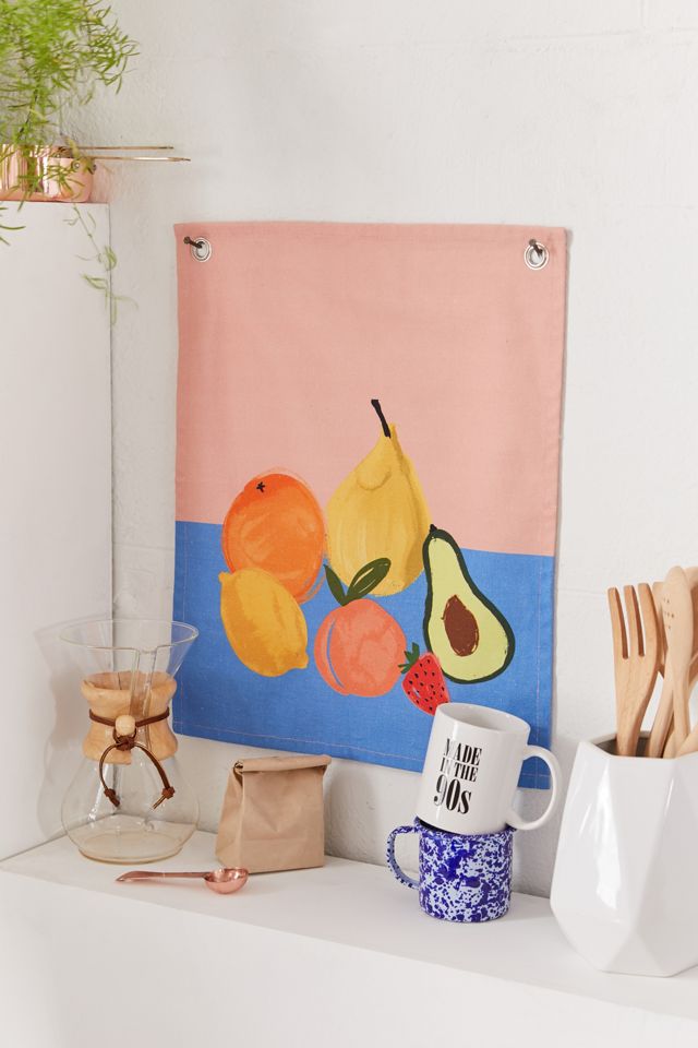 Still Life Flag Tapestry | Urban Outfitters