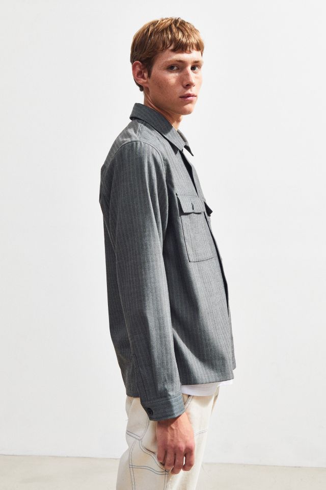 Chemise de travail en chevrons à manches longues UO #2