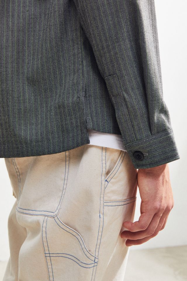 Chemise de travail en chevrons à manches longues UO #3