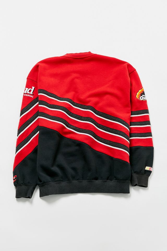 Sweatshirt à col rond Budweiser Racing vintage #2