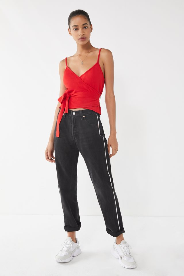 UO Belted Surplice Tank Top #2