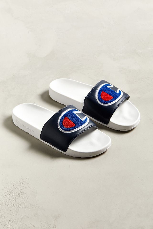 Champion IPO Chenille Slide Sandal | Urban Outfitters