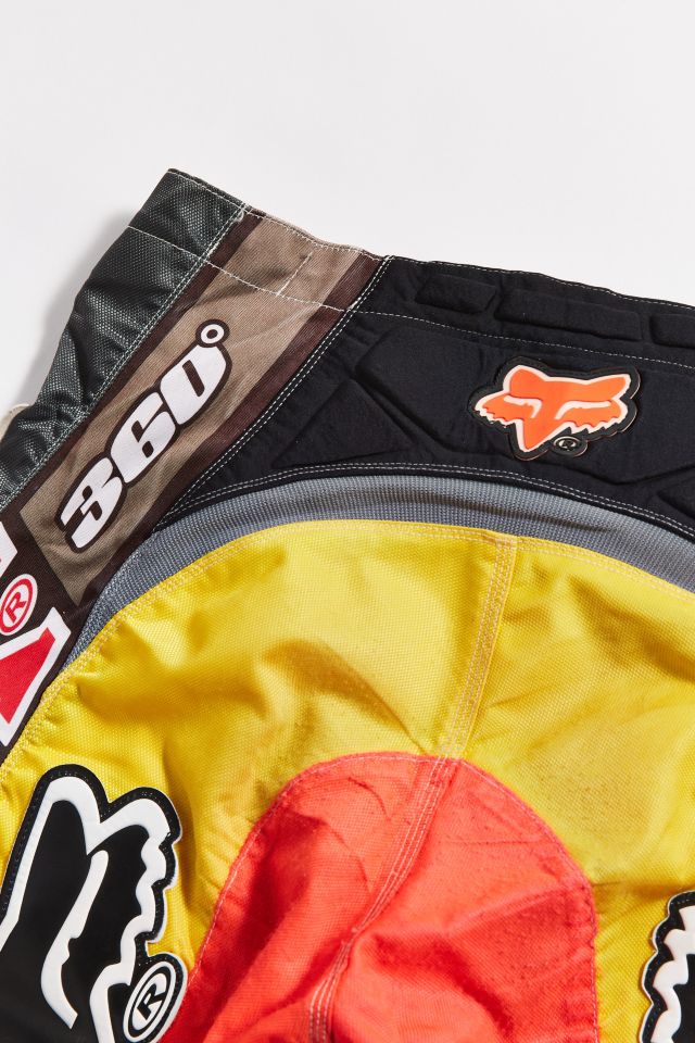 Vintage Honda Racing Orange + Yellow Moto Pant #4