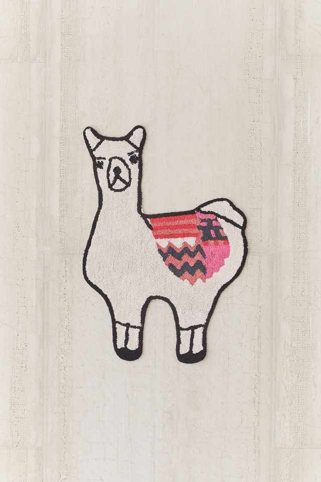 Llama Bath Mat #1