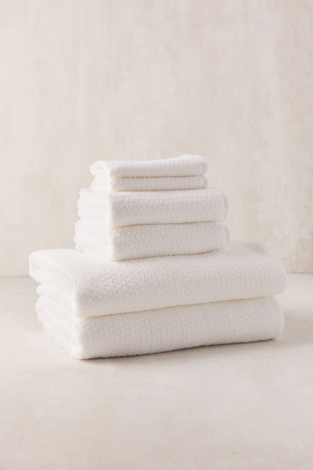 Everplush 6-Piece Diamond Jacquard Bath Towel Set #1