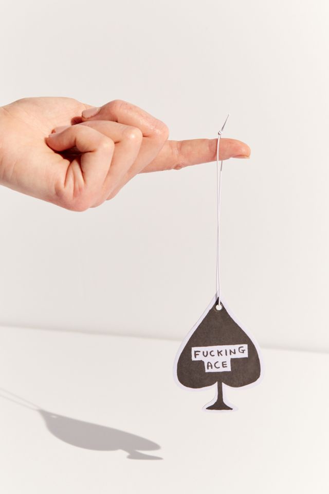 David Shrigley Ace Air Freshener #1