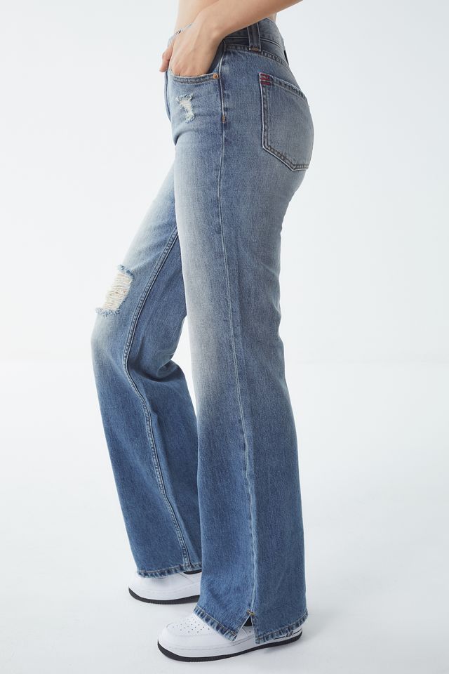 BDG It’s Complicated Ripped Flare Jean – Medium Wash #1
