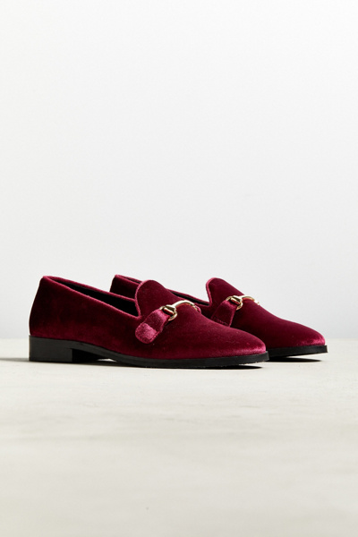 UO Sean Velvet Belgian Loafer | Urban Outfitters