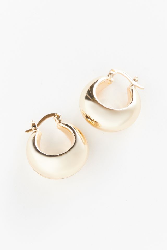 Cara Chunky Hoop Earring #1
