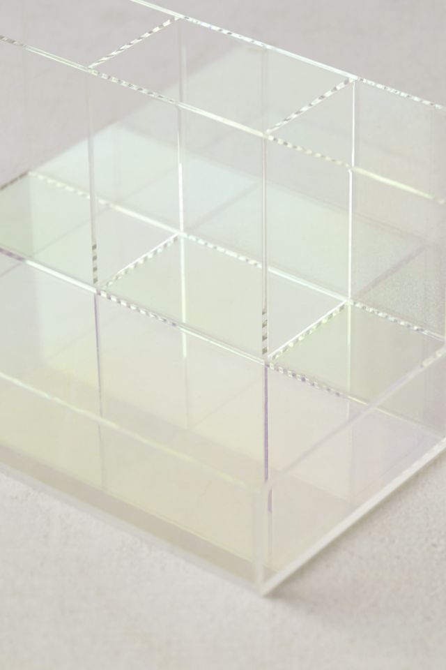 Iridescent Acrylic Makeup Organizer Tray #2