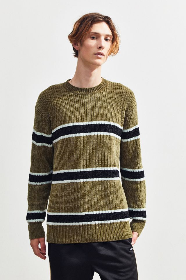 UO Bar Stripe Chenille Sweater