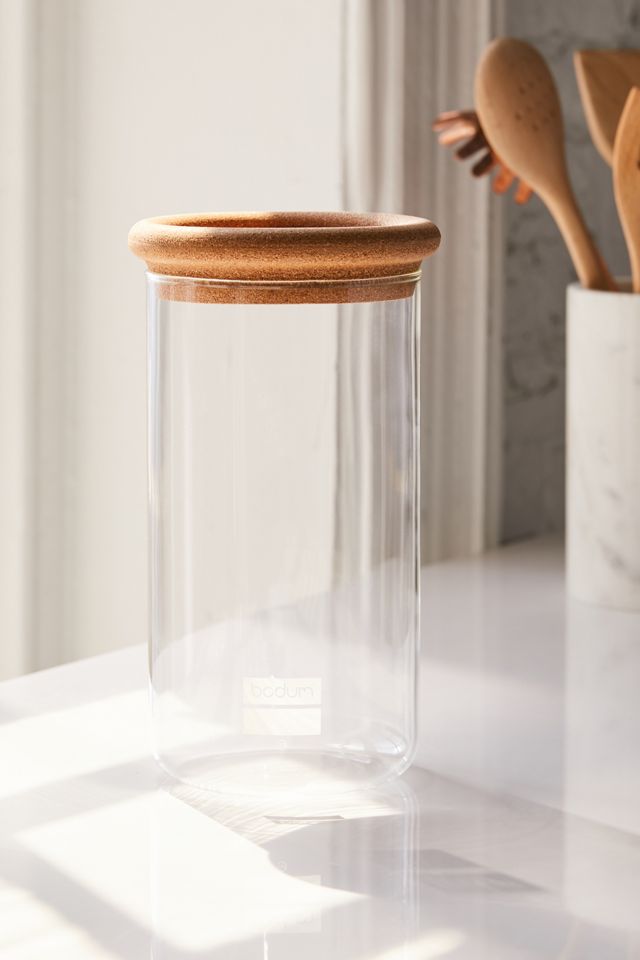BODUM Glass + Cork Storage Jar #1