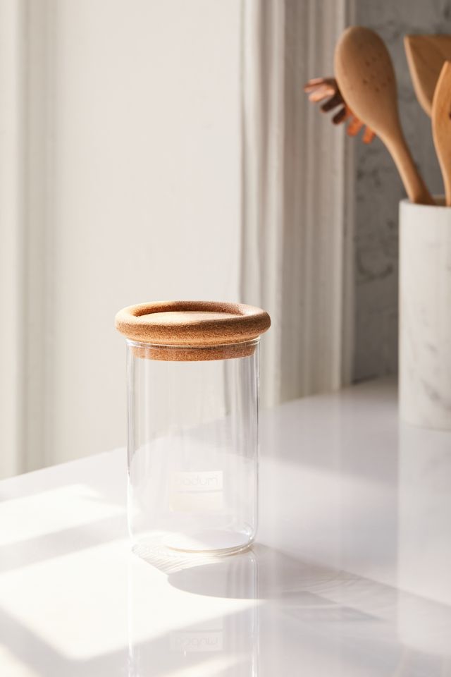 BODUM Glass + Cork Storage Jar #3