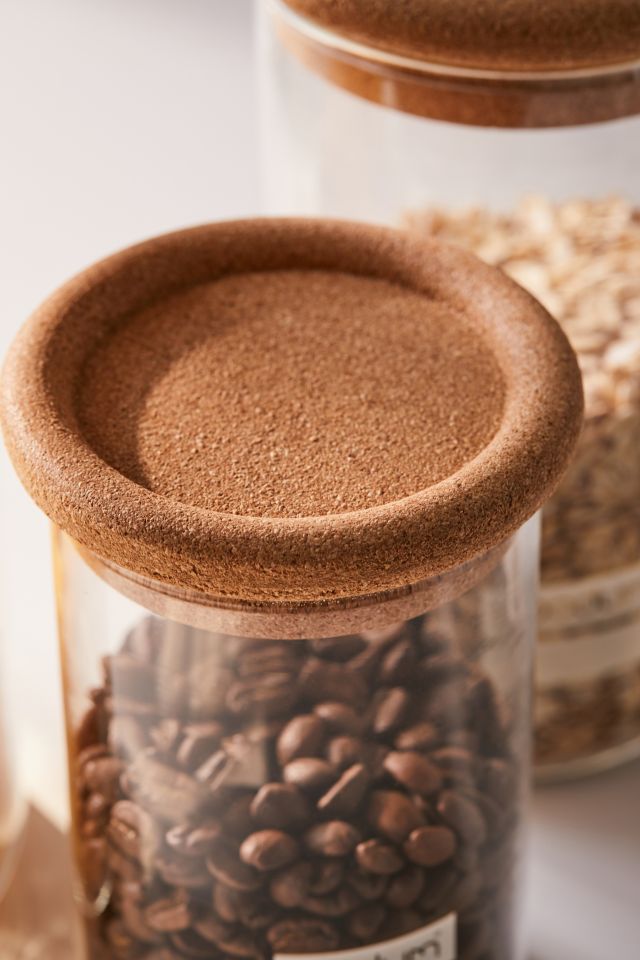 BODUM Glass + Cork Storage Jar #4