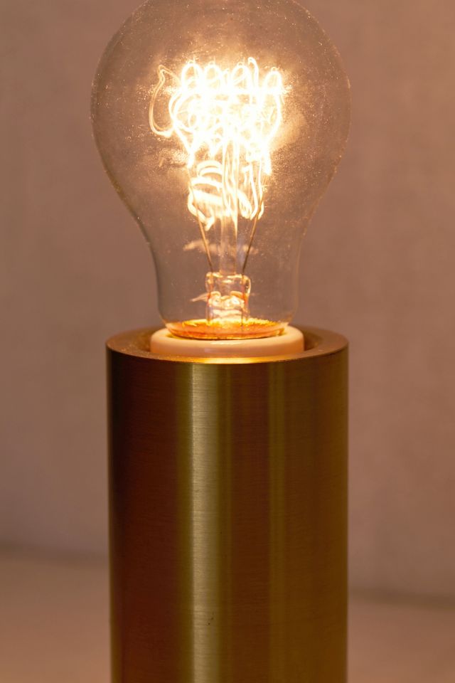 Charmaine Cylinder Metal Table Lamp #3