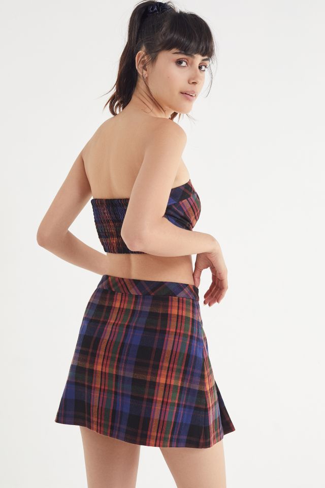UO Darby Plaid Mini Skirt #1