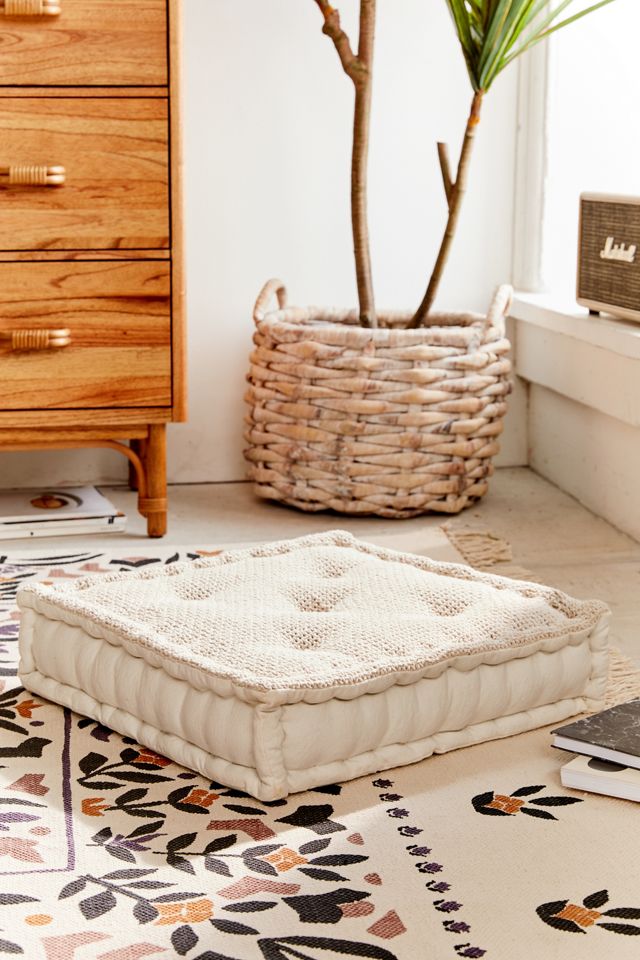 Knit Floor Pillow #1