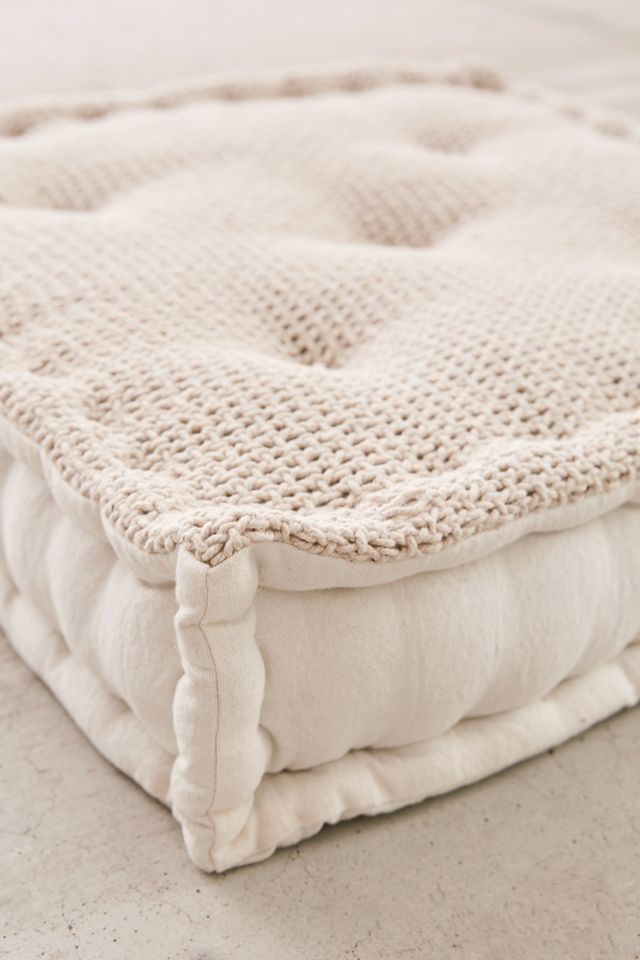 Knit Floor Pillow #2
