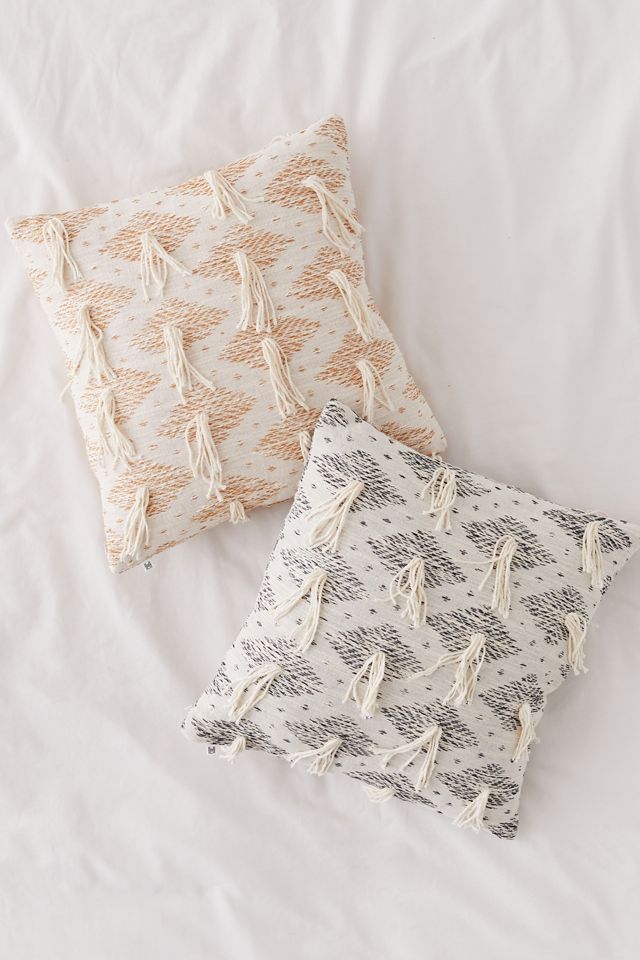 Winnie Fringe Throw Pillow #3