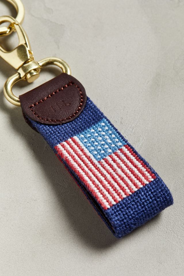 Harding-Lane American Flag Keychain | Urban Outfitters
