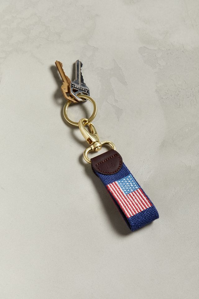 Harding-Lane American Flag Keychain | Urban Outfitters