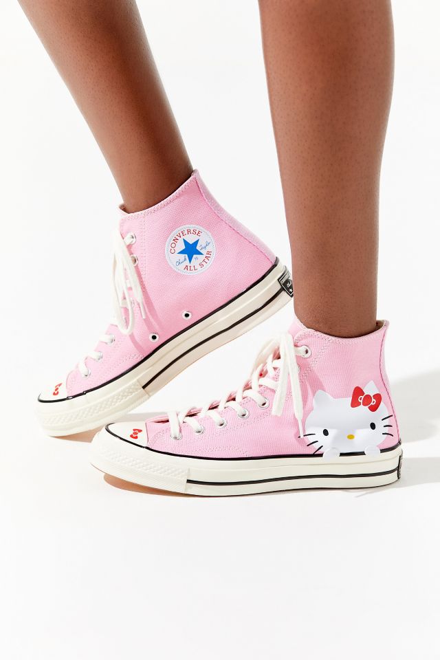 Converse X Hello Kitty Chuck 70 Canvas High Top Sneaker Urban