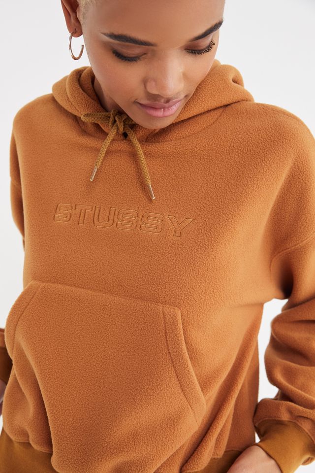 Stussy Bristol Polar Fleece Hoodie Sweatshirt | Urban Outfitters