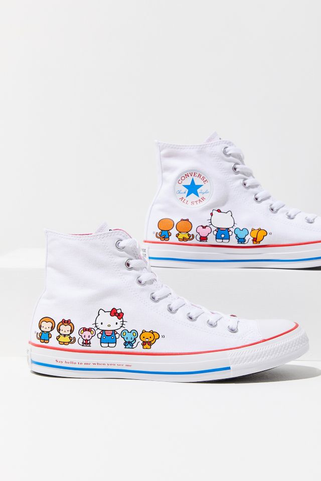 Converse x hotsell hello kitty chile