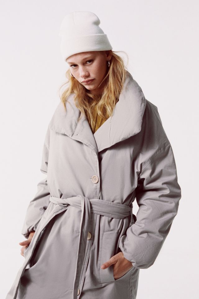 Trench bubble outlet coat