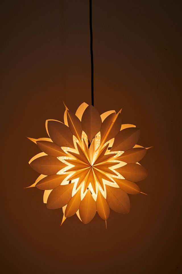 Circle Cutout Star Paper Lantern #2