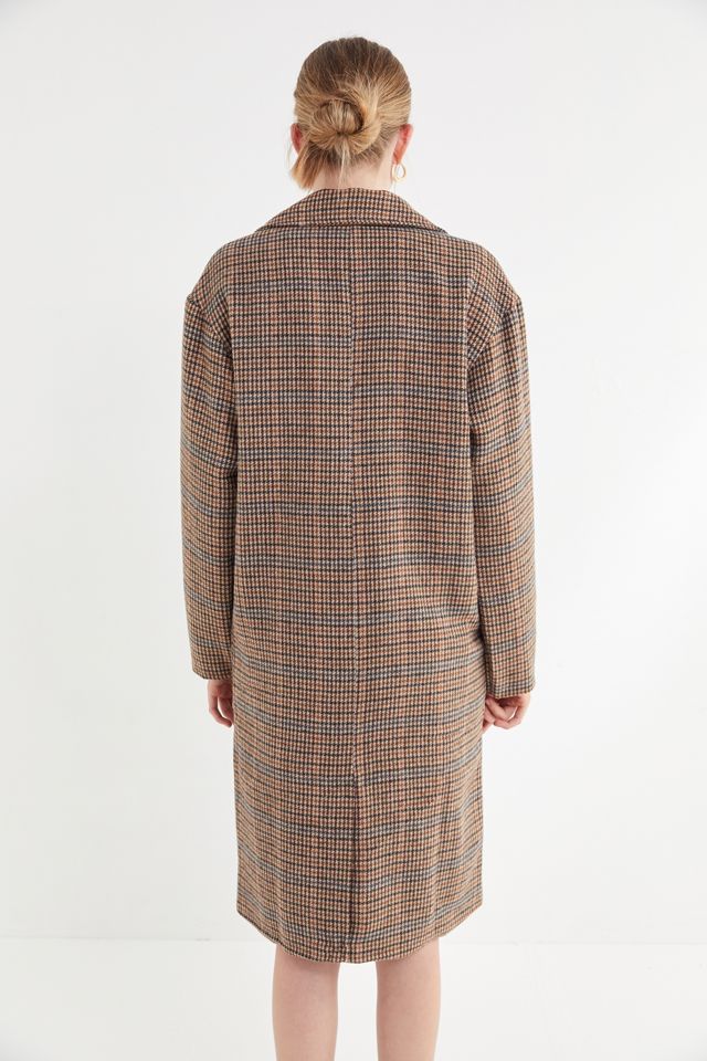 UO Margaux Longline Menswear Overcoat #2