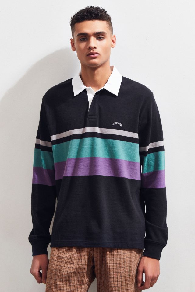 Stussy Lucas Stripe Rugby Shirt