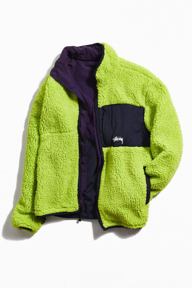 Stussy Reversible Micro Fleece Jacket #1