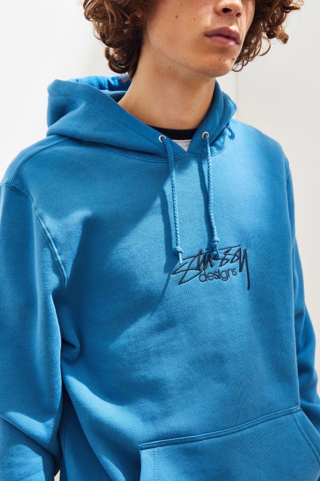 Stussy Designs Embroidered Hoodie Sweatshirt #1