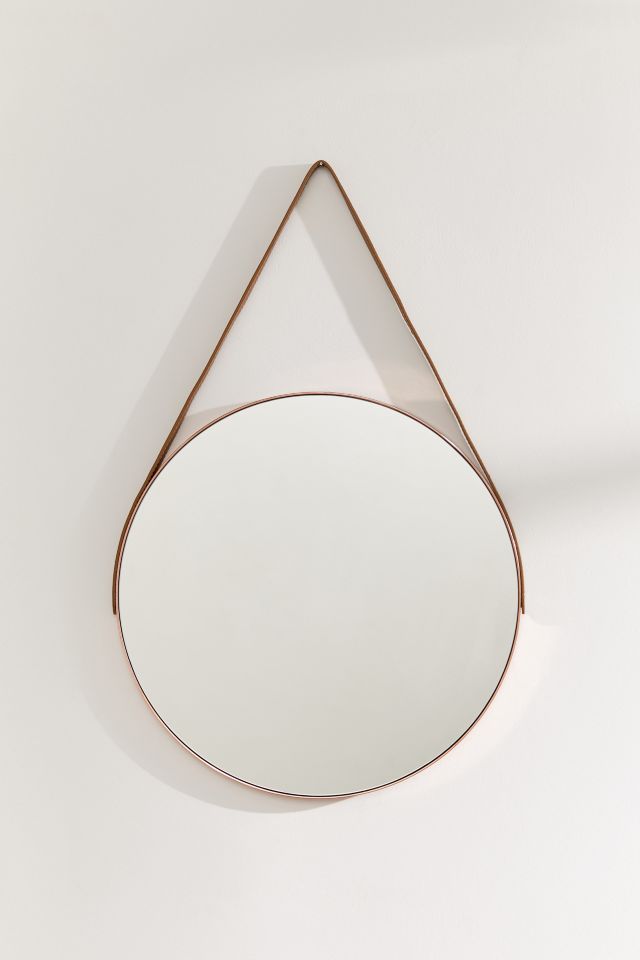 Carson Leather Strap Mirror #1