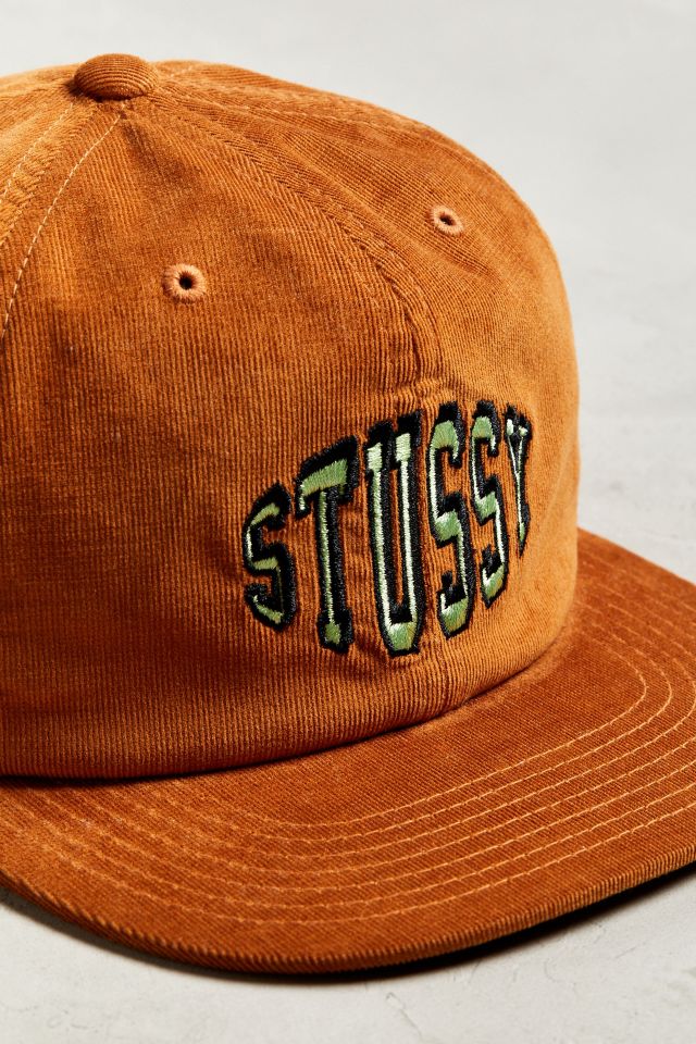 Stussy College Corduroy Snapback Hat #2