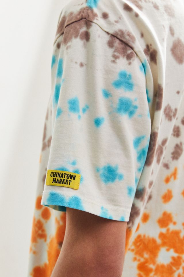 GUESS X Chinatown Market X Smiley Tie-Dye Tee #4