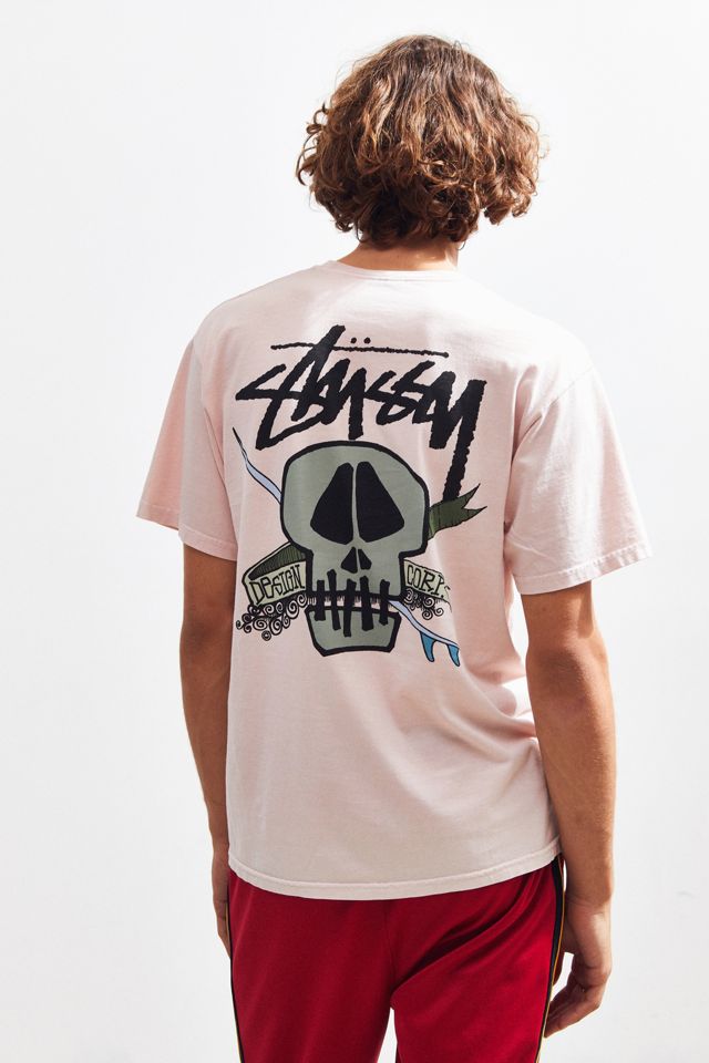 トップス 90's STUSSYHOODED SWEAT SHIRT SURF SKULL Stussy - Surf Skate Skull Printed Cotton-Blend Jersey Hoodie