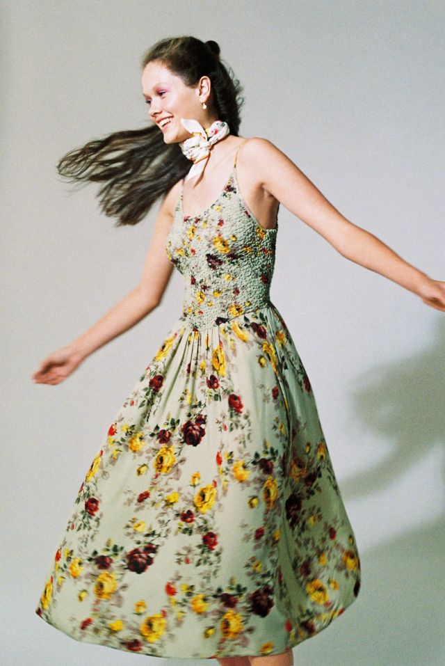 Laura Ashley & UO Lauralee Midi Dress #3