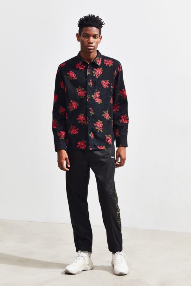 UO Long Sleeve Patterned Flannel Shirt #5