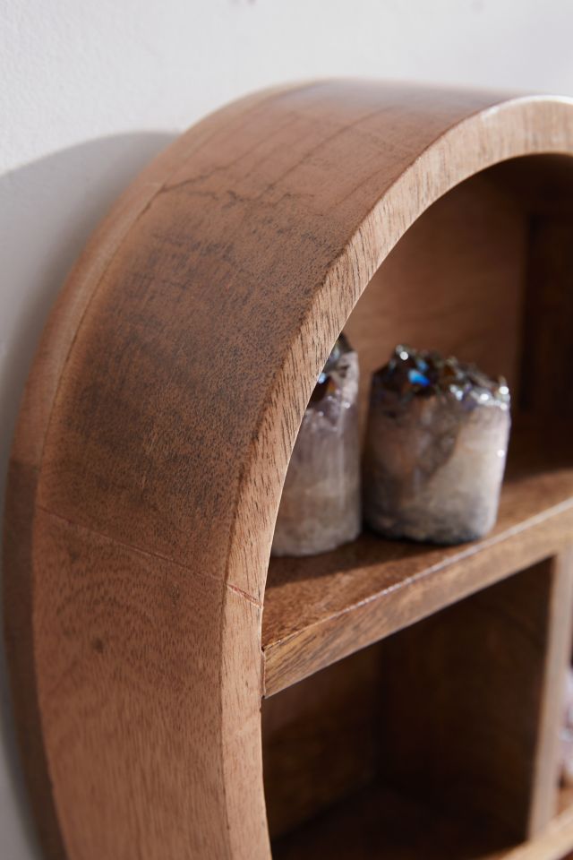 Heart Wooden Wall Shelf #2