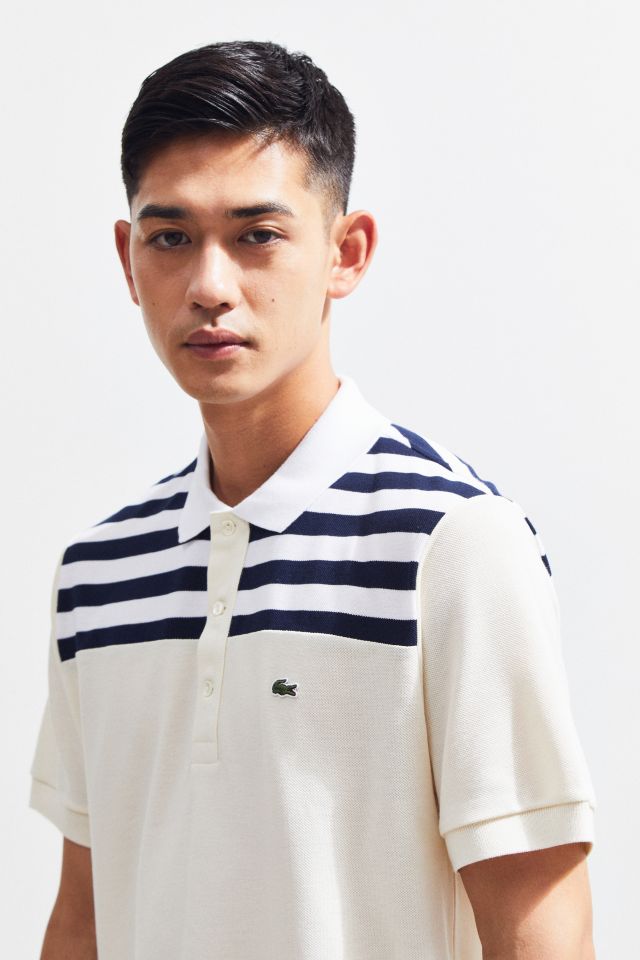 Lacoste '80s Stripe Polo Shirt Urban Outfitters