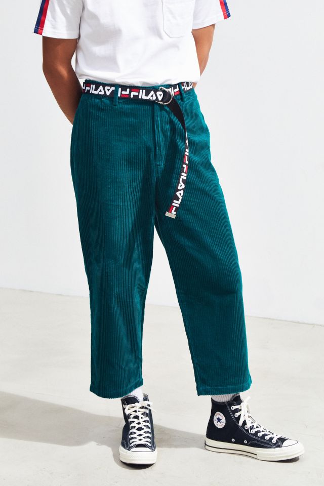 FILA Repeat Logo D-Ring Web Belt #1