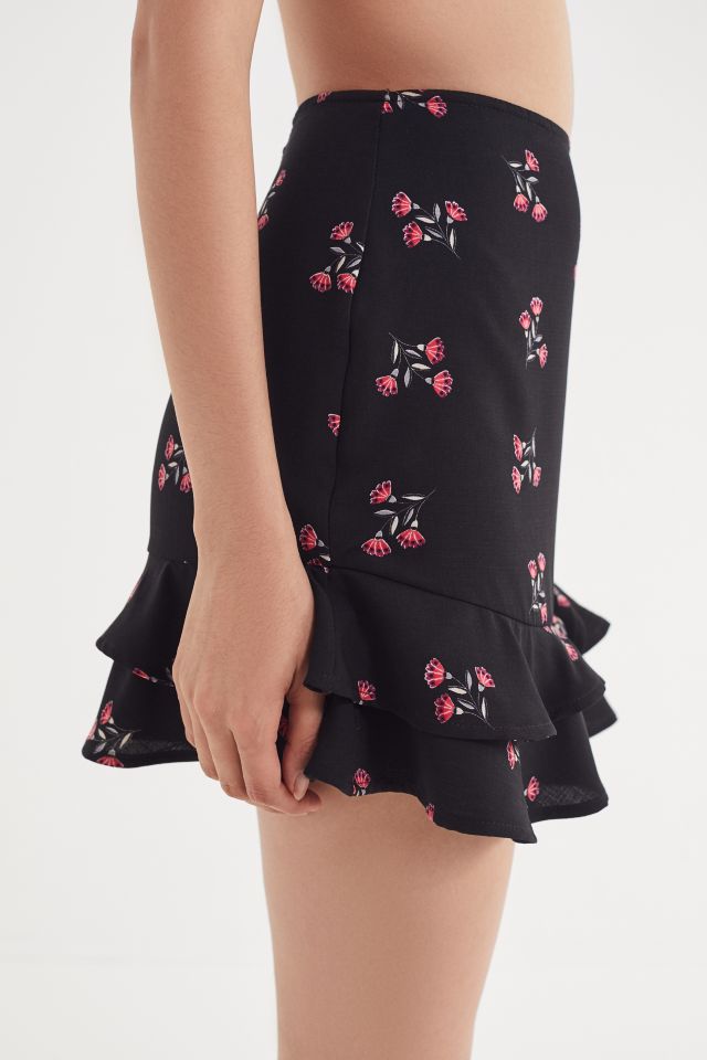 Minijupe à fleurs Flippy UO #1