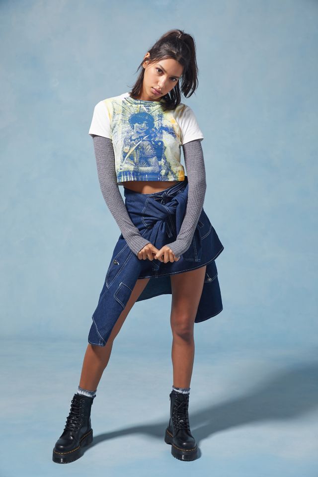 Anna Sui & UO Cropped Tee #1